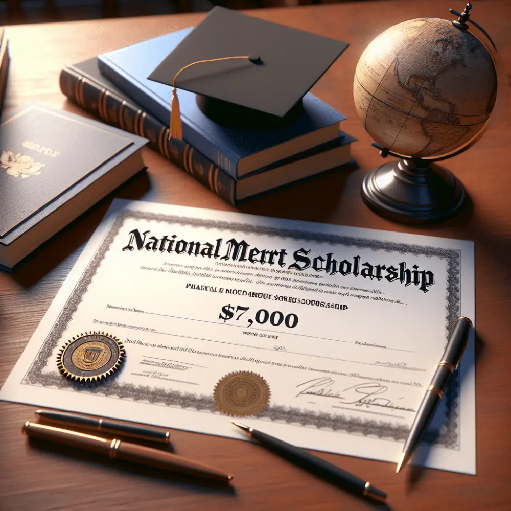 $7,000 National Merit Scholarship in the USA, 2024