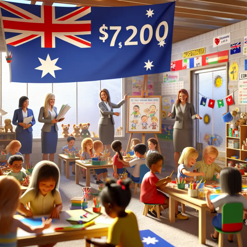 $7,200 Early Childhood Education Fund in Australia, 2024