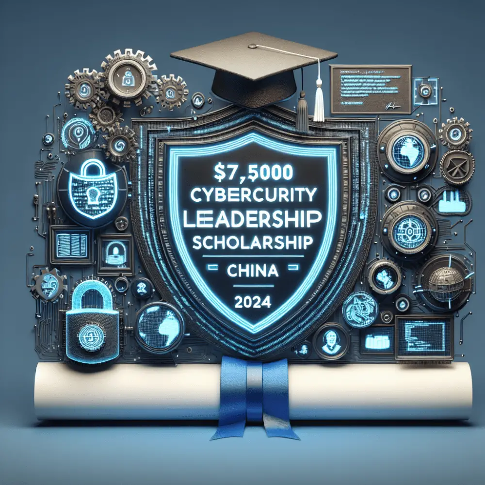 $7,500 Cybersecurity Leadership Scholarship China 2024