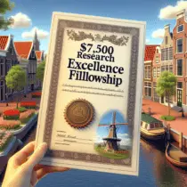 $7,500 Research Excellence Fellowship in the Netherlands, 2024