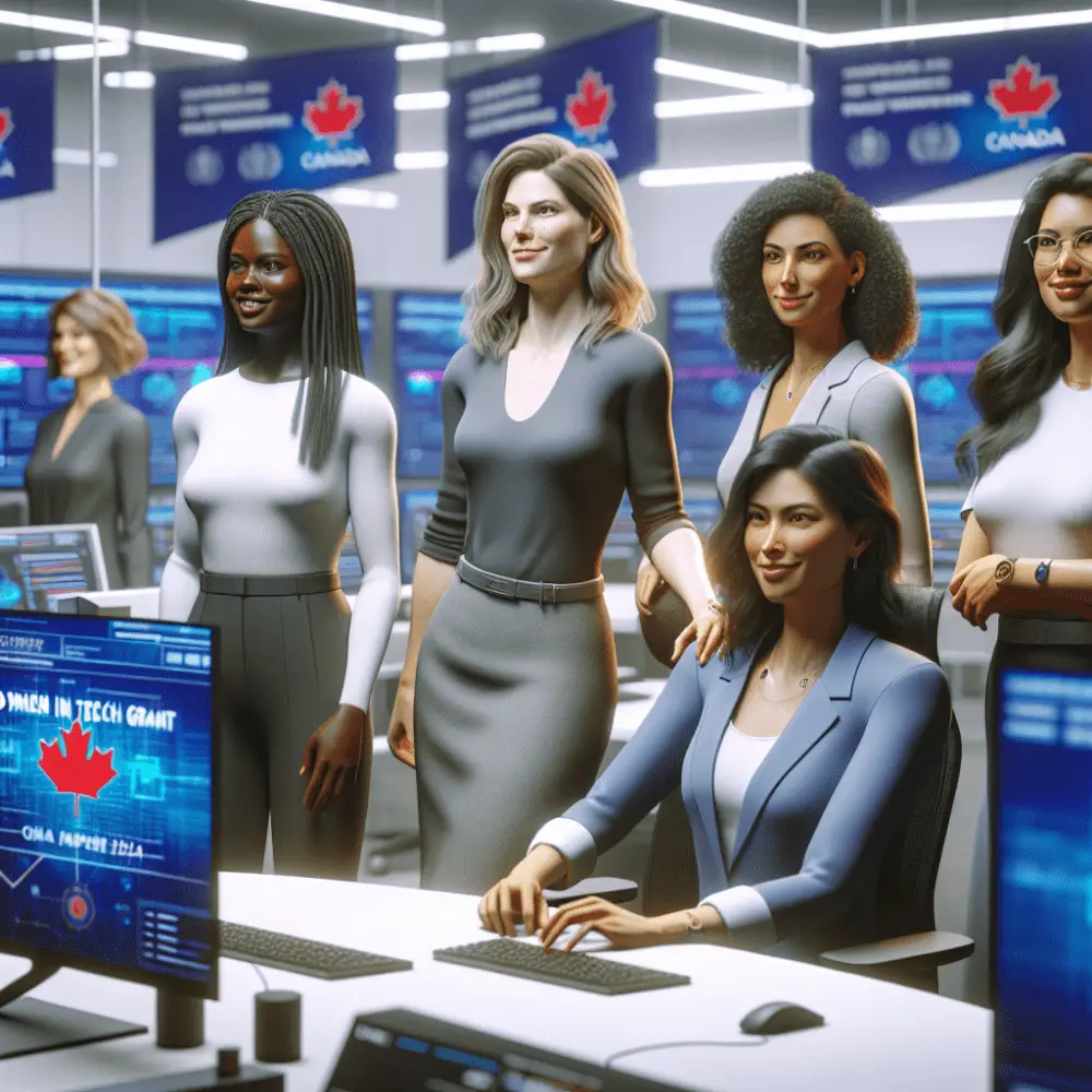 $7,500 Women in Tech Grant in Canada, 2024