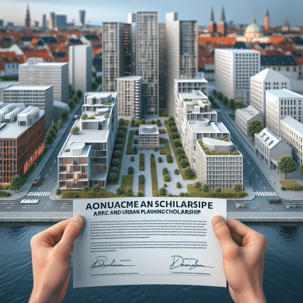 $8,000 Architecture and Urban Planning Scholarship in Denmark, 2025