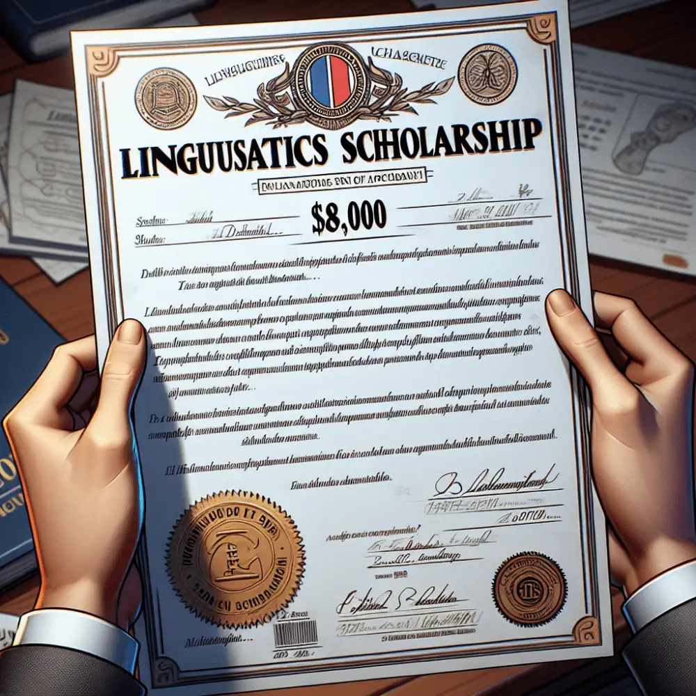 $8,000 Linguistics Scholarship in France, 2024