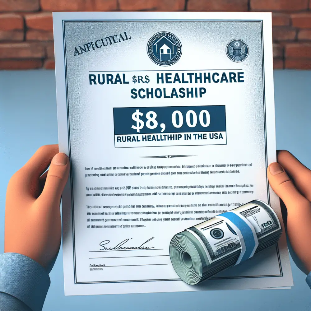 $8,000 Rural Healthcare Scholarship USA 2025