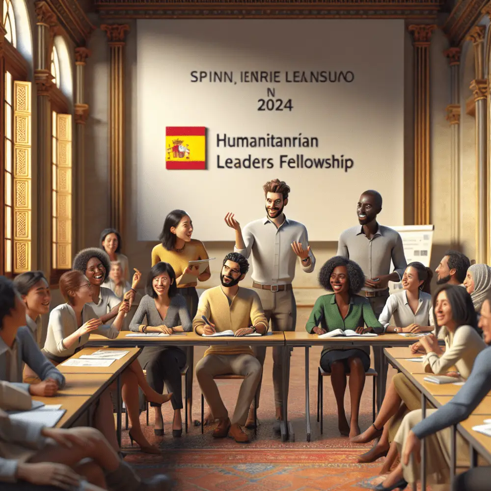 $950 Humanitarian Leaders Fellowship in Spain, 2024