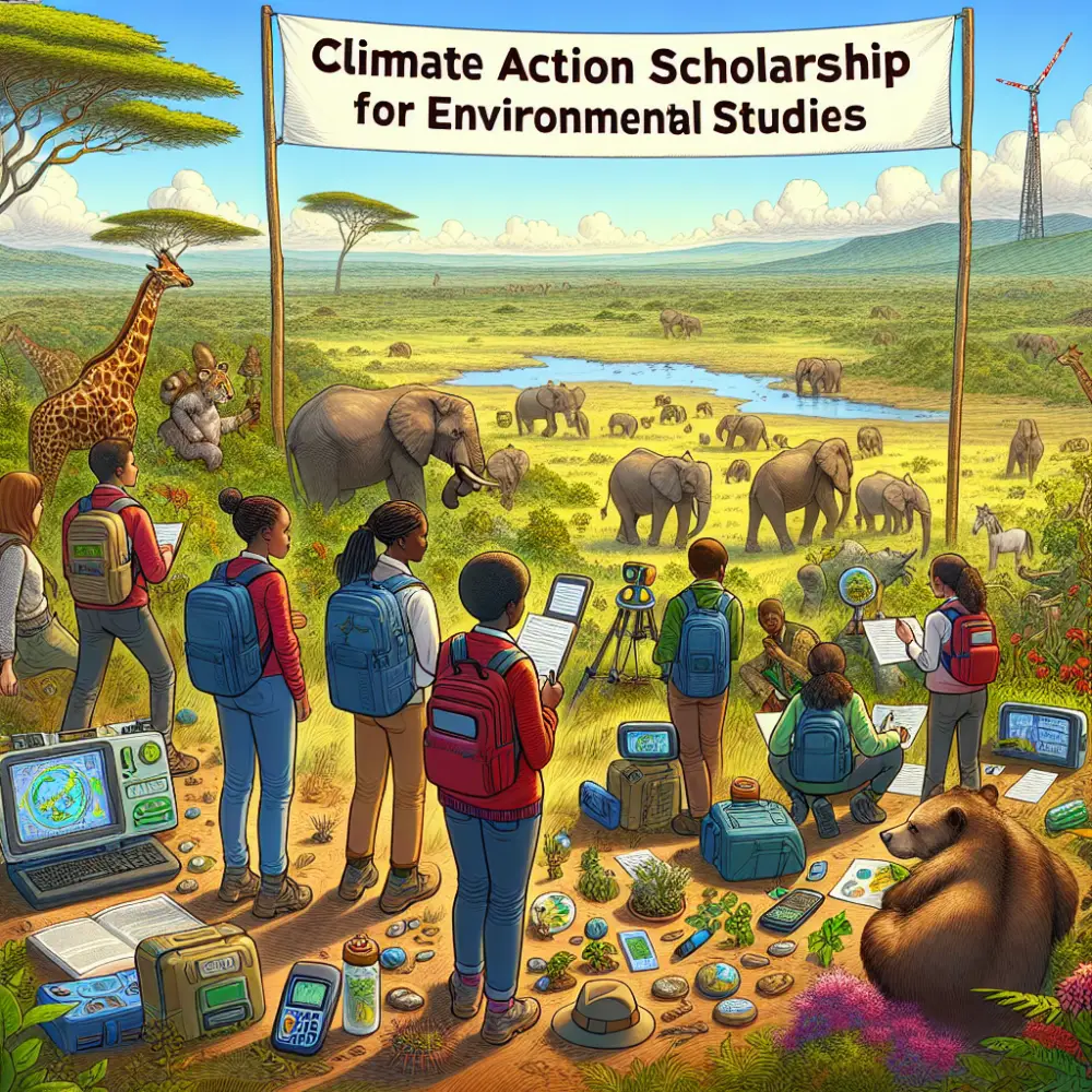 Climate Action Scholarship for Environmental Studies in Kenya 2024