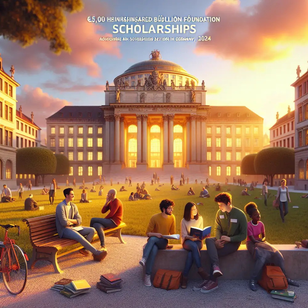 €5,000 Heinrich Böll Foundation Scholarships in Germany, 2024