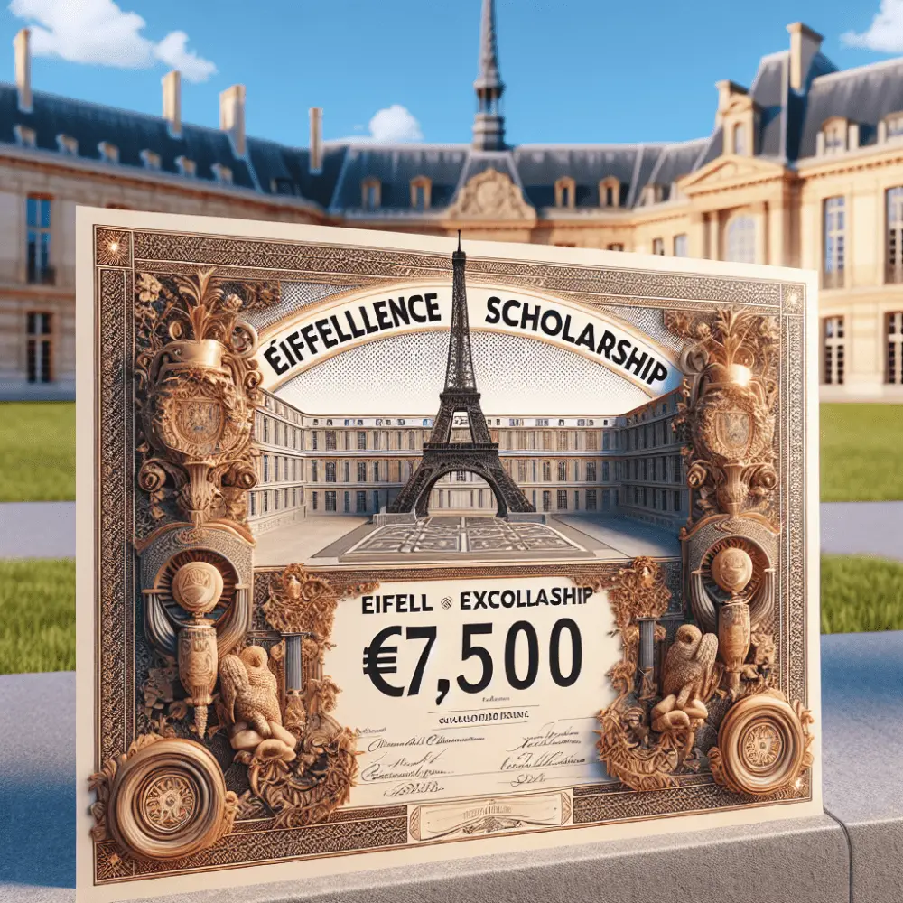 €7,500 Eiffel Excellence Scholarship in France, 2024