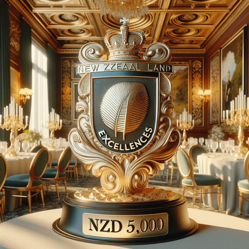 NZD 5,000 New Zealand Excellence Awards in New Zealand, 2024