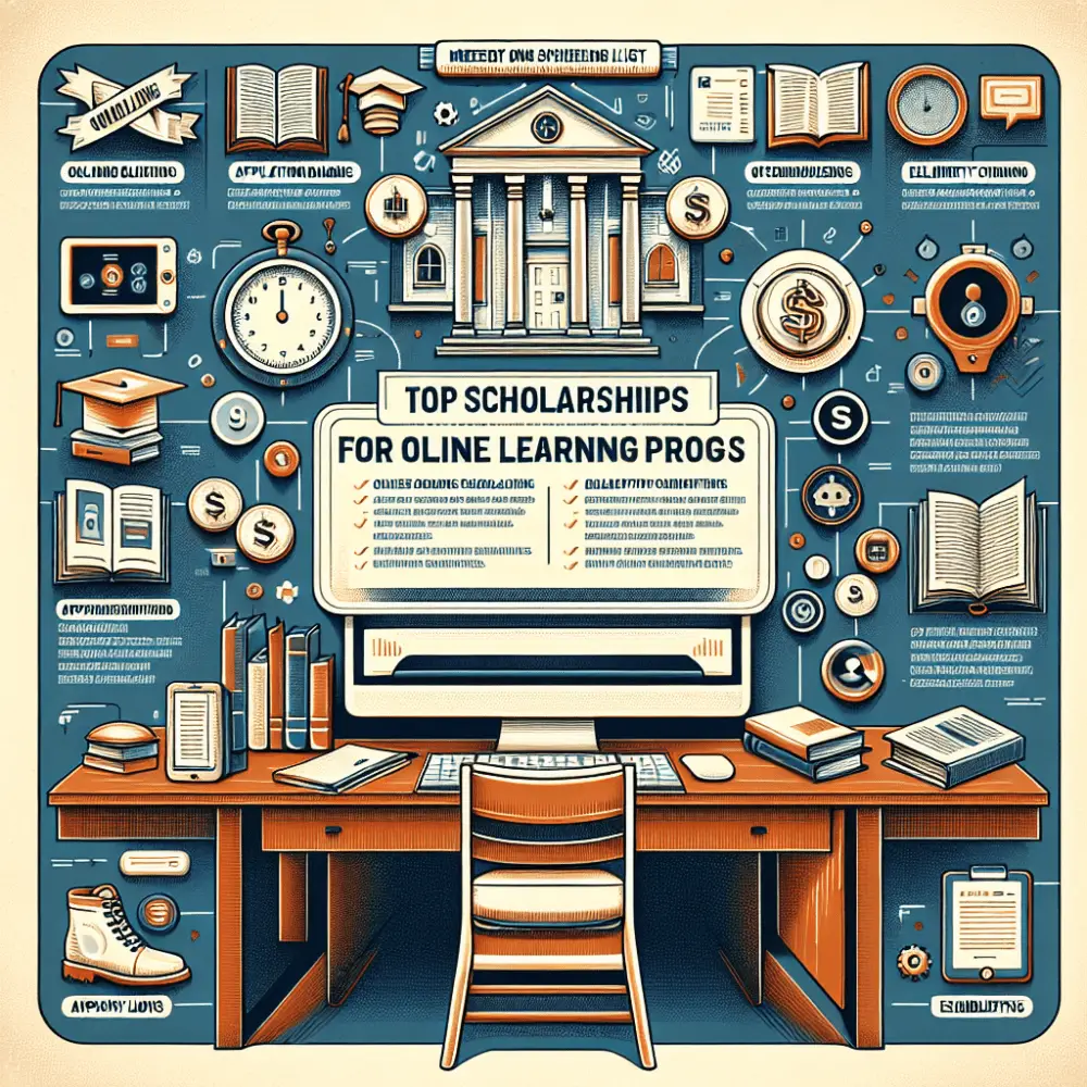 Top Scholarships Available for Online Learning Programs