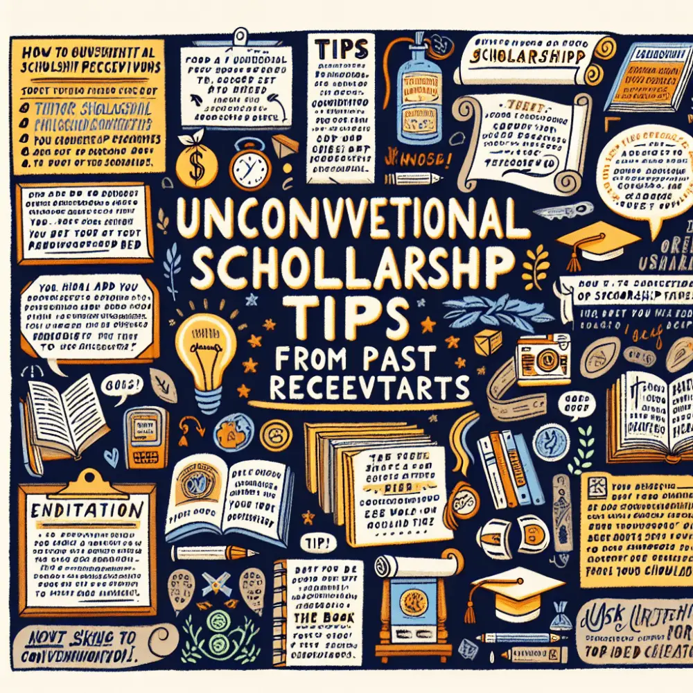 Unconventional Scholarship Tips from Past Recipients
