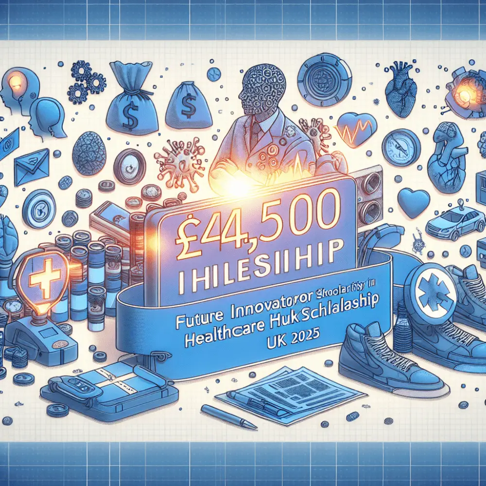 £4,500 Future Innovators in Healthcare Scholarship UK 2025