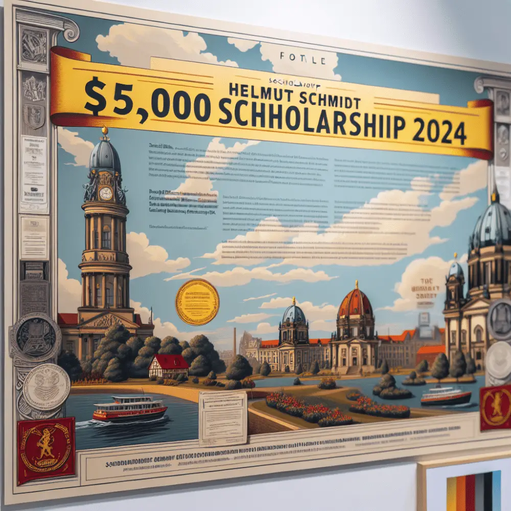 $5,000 DAAD Helmut Schmidt Scholarship Germany 2024