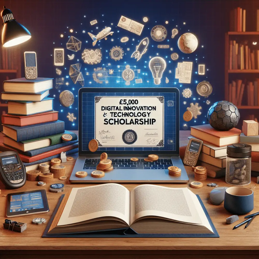 £5,000 Digital Innovation and Technology Scholarship in UK, 2025