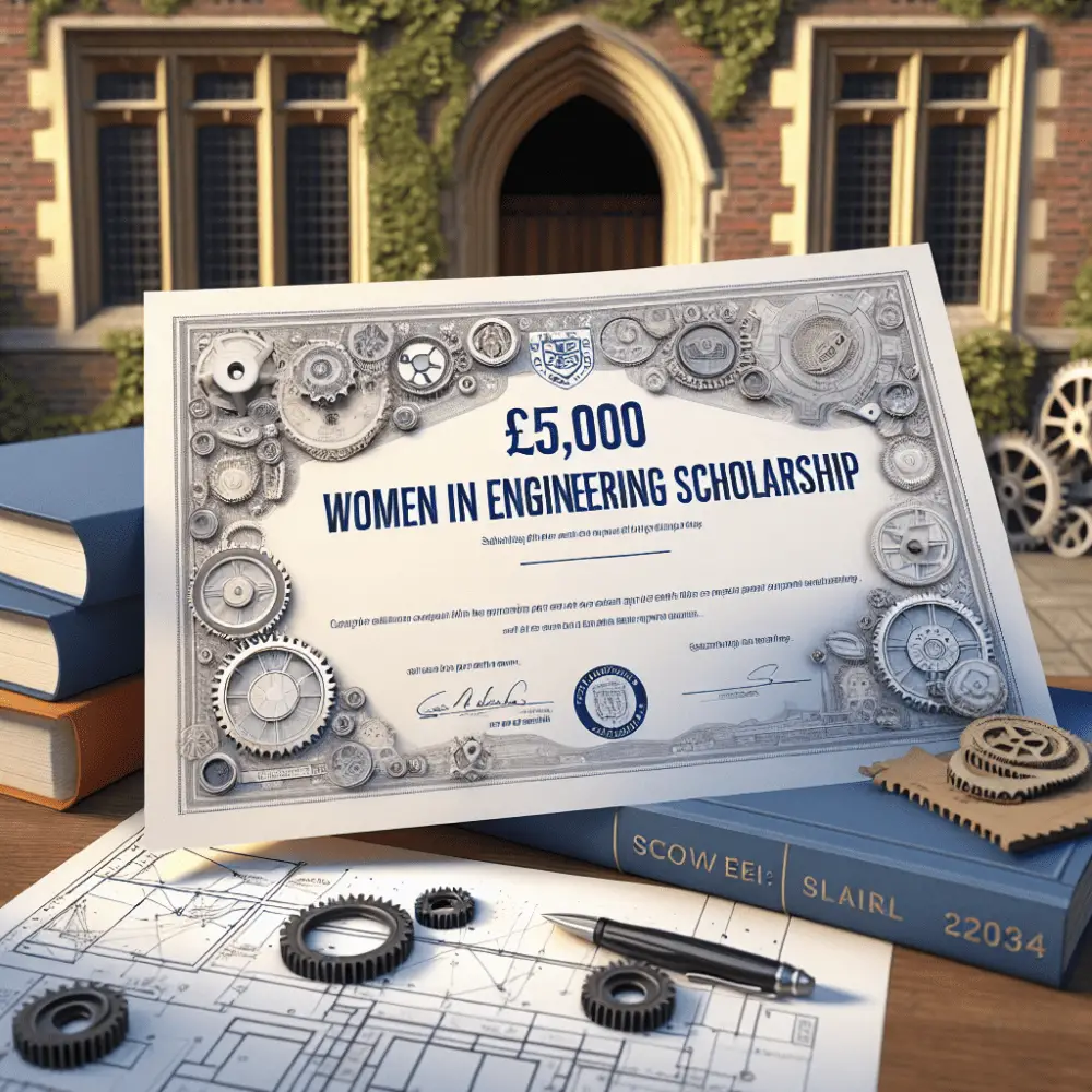 £5,000 Women in Engineering Scholarship in UK, 2024