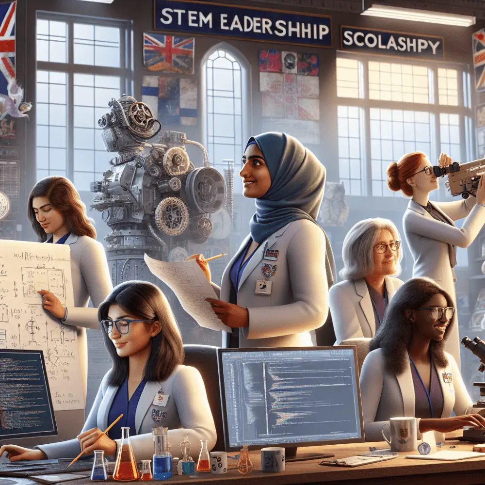 £5,000 Women in STEM Leadership Scholarship in UK, 2025