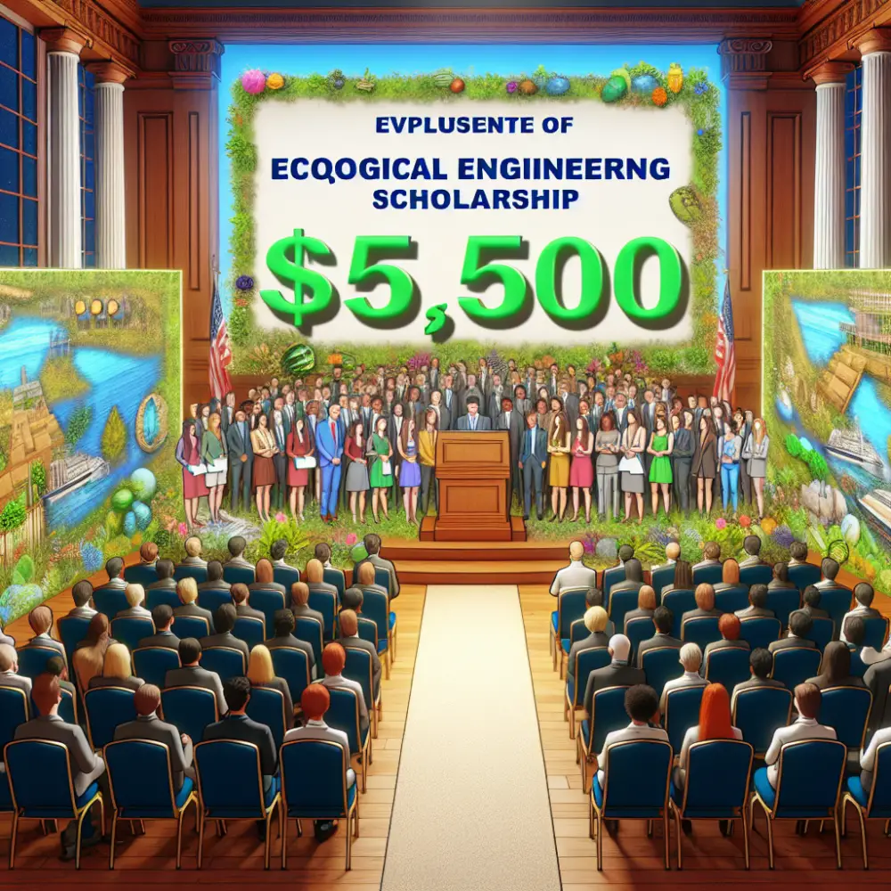 $5,500 Ecological Engineering Scholarship in USA, 2025