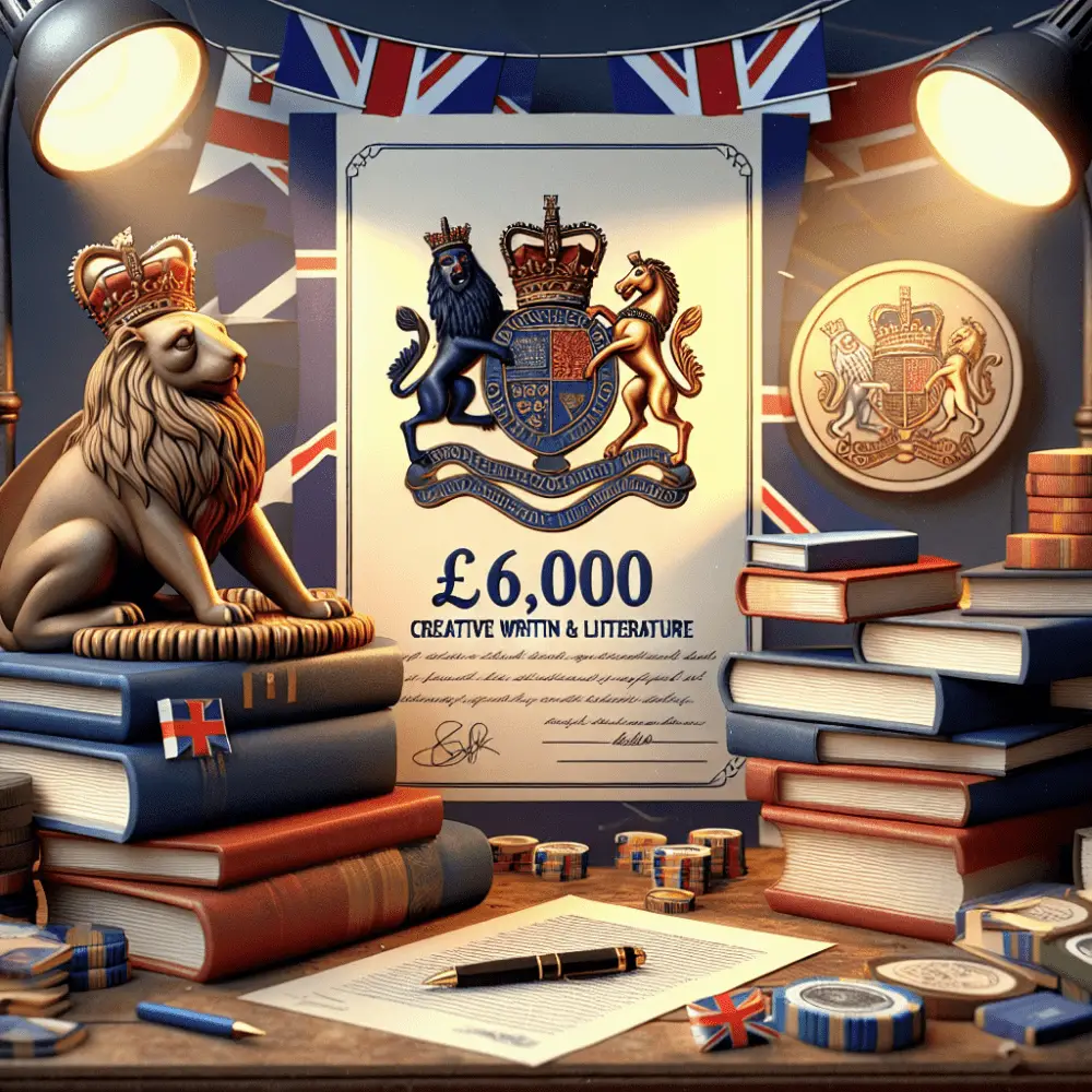 £6,000 Creative Writing and Literature Scholarship in UK, 2025