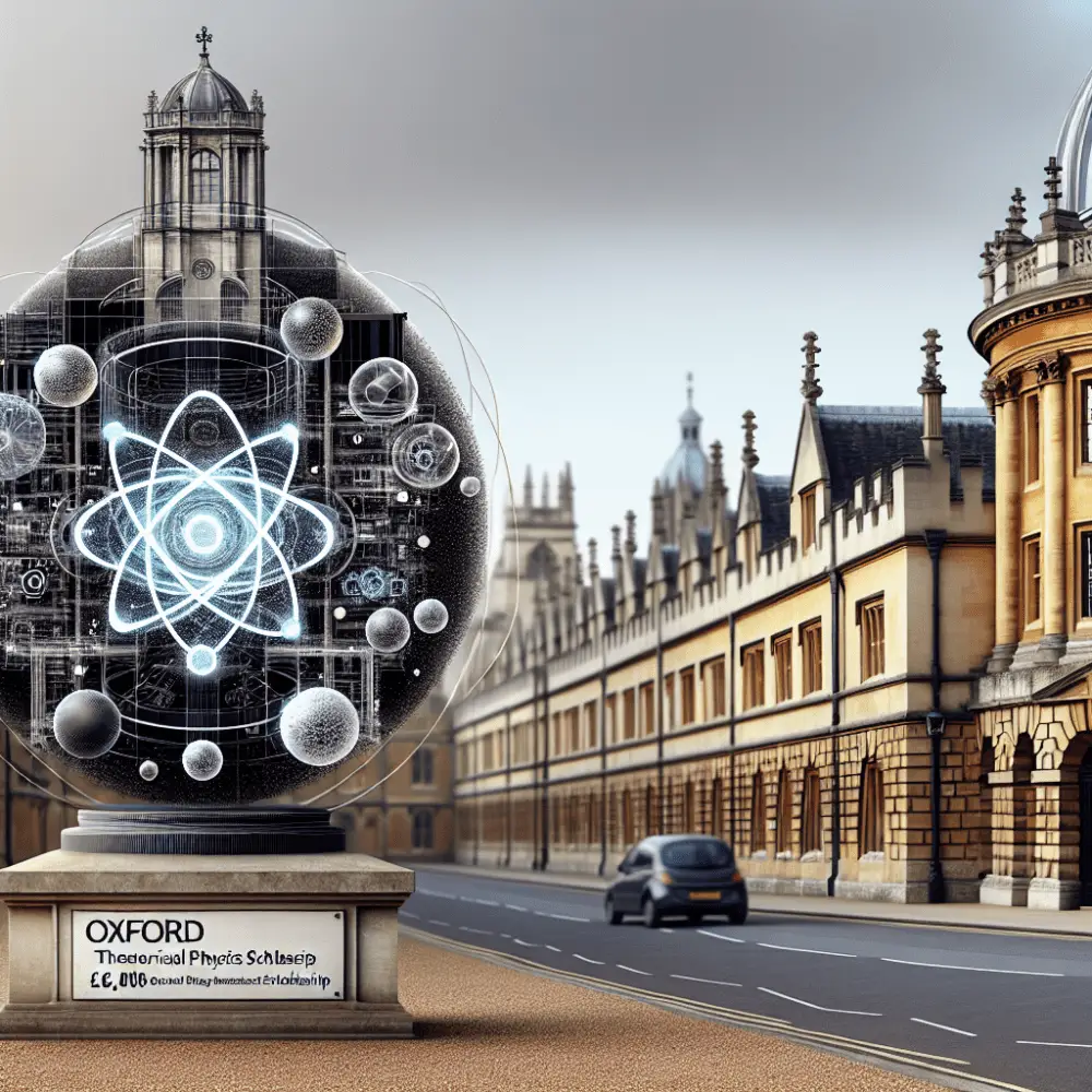 £6,000 Theoretical Physics Research Scholarship at University of Oxford, UK, 2025