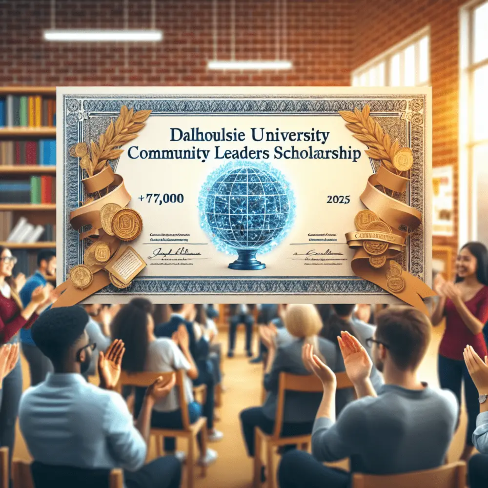 $7,000 Dalhousie University Community Leaders Scholarship in Canada, 2025