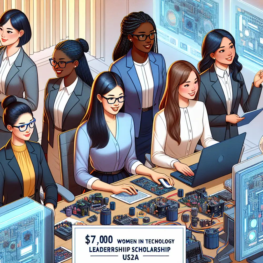 $7,000 Women in Technology Leadership Scholarship USA 2025