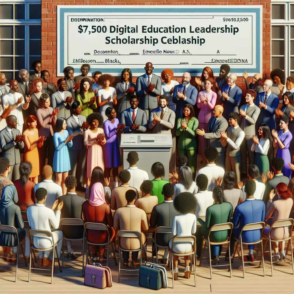 $7,500 Digital Education Leadership Scholarship in USA, 2025