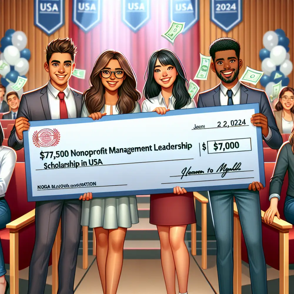 $7,500 Nonprofit Management Leadership Scholarship USA 2024