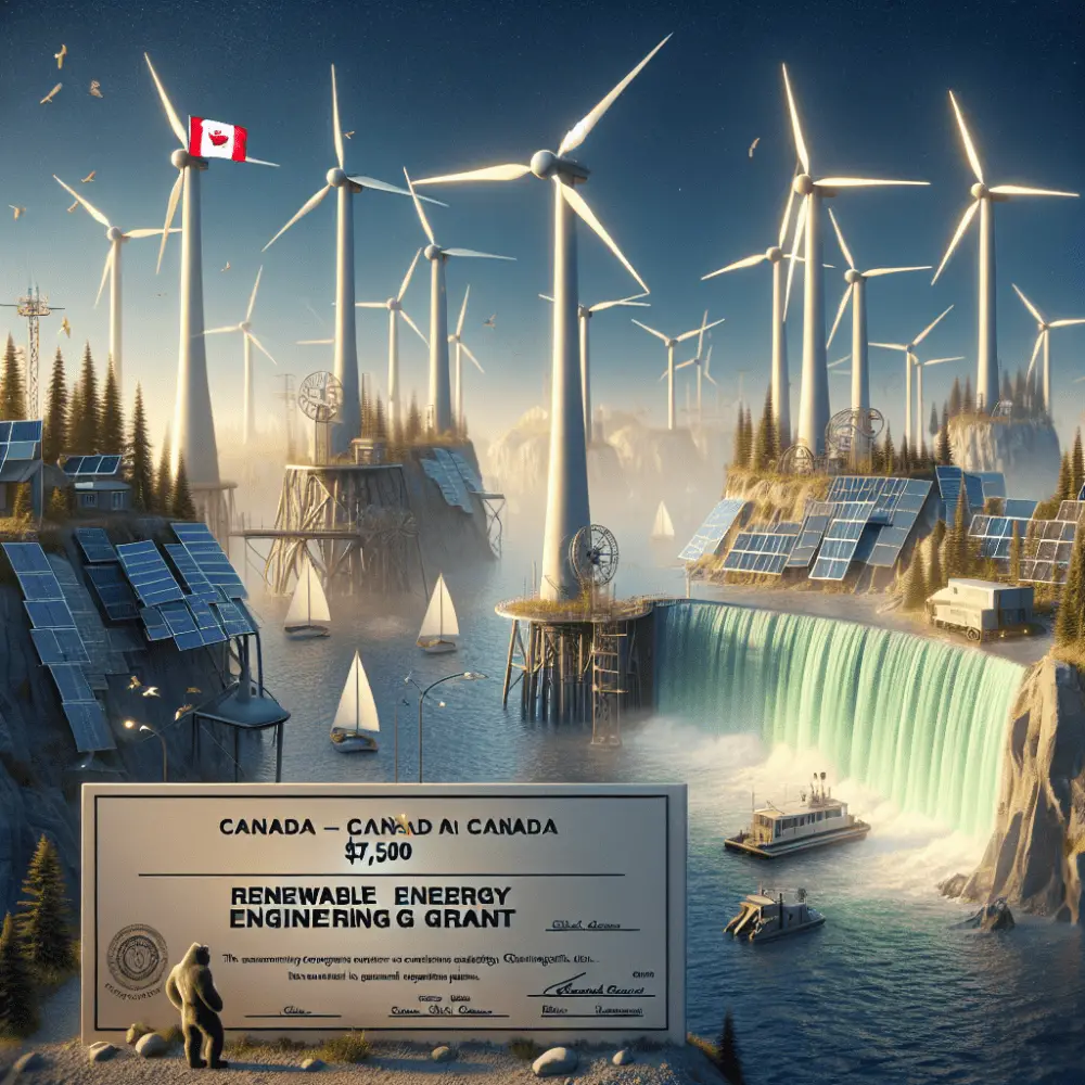 $7,500 Renewable Energy Engineering Grant in Canada, 2025