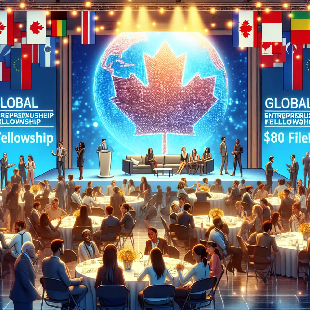 $8,000 Global Entrepreneurship Fellowship in Canada, 2025