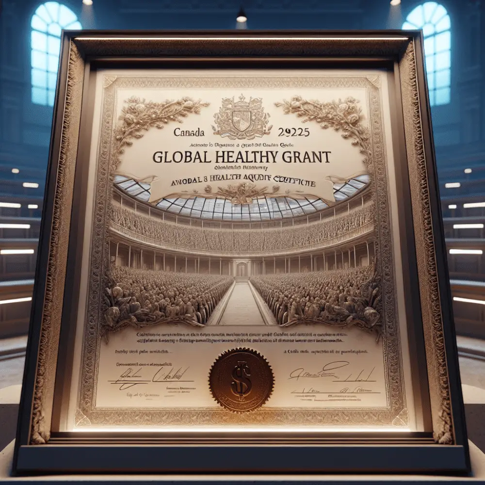 $8,000 Global Health Equity Grant in Canada, 2025