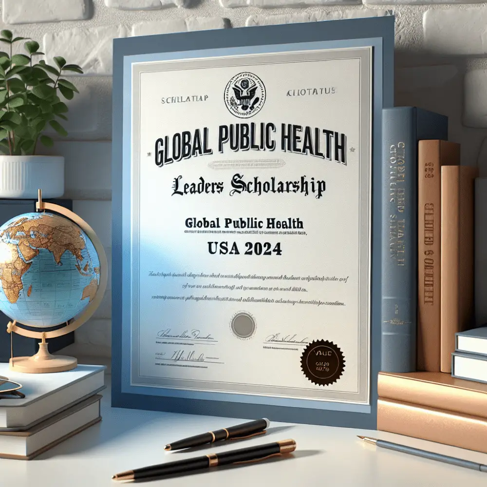 $8,000 Global Public Health Leaders Scholarship USA 2024