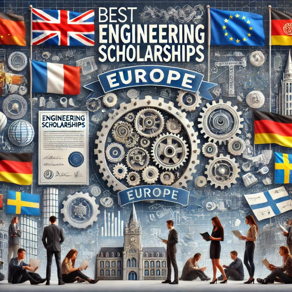 Best Engineering Scholarships for international students in Europe