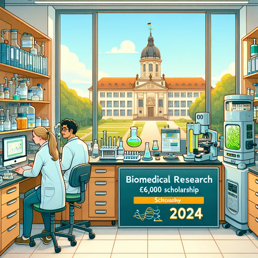 Biomedical Research €6,000 Scholarship in Germany, 2024