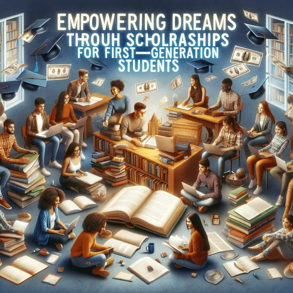 Empowering Dreams Through Scholarships for First-Generation Students