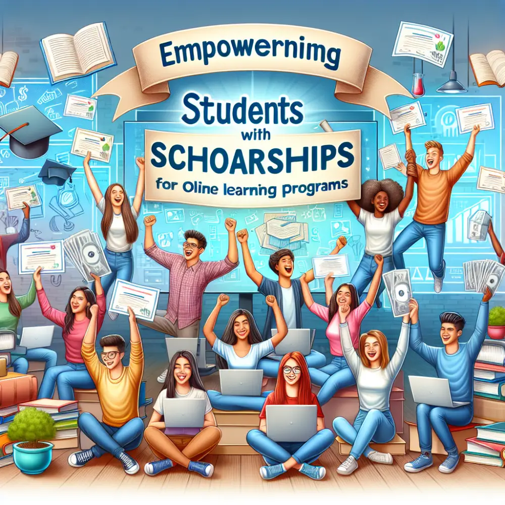 Empowering Students with Scholarships for Online Learning Programs