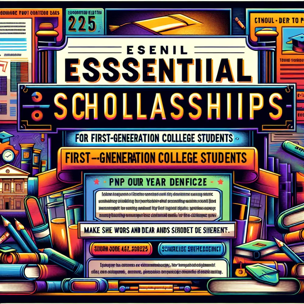 Essential Scholarships for First-Generation College Students in 2025