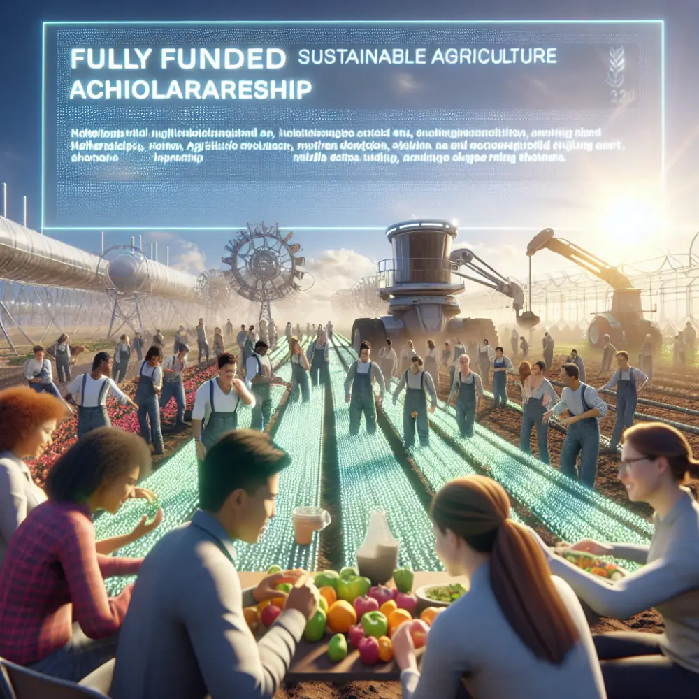 Fully Funded Sustainable Agriculture Scholarship in Netherlands, 2025