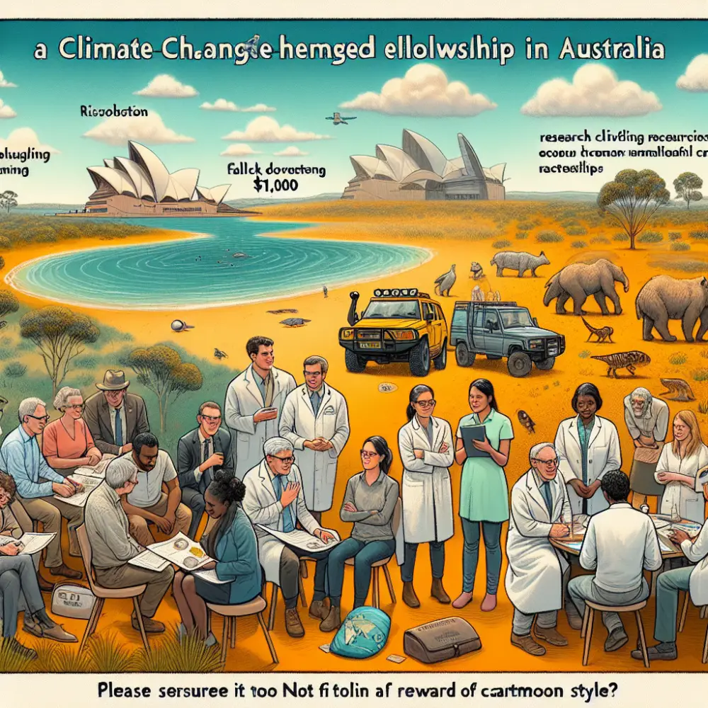 Global Climate Change A$11,000 Fellowship in Australia, 2025