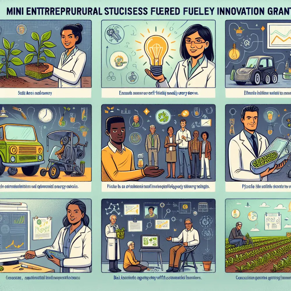 Some Success Stories of Entrepreneurs Fueled by Innovation Grants