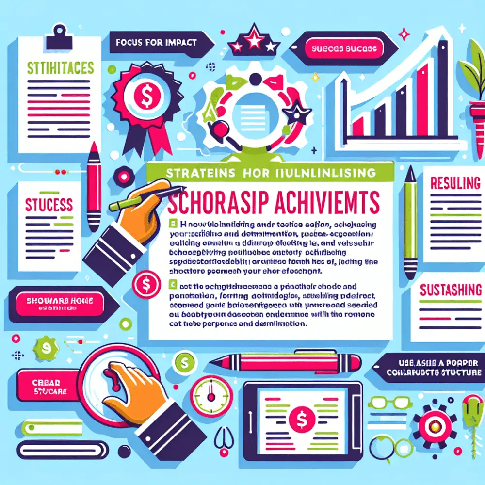 Strategies for Highlighting Personal Achievements in Scholarship Essays