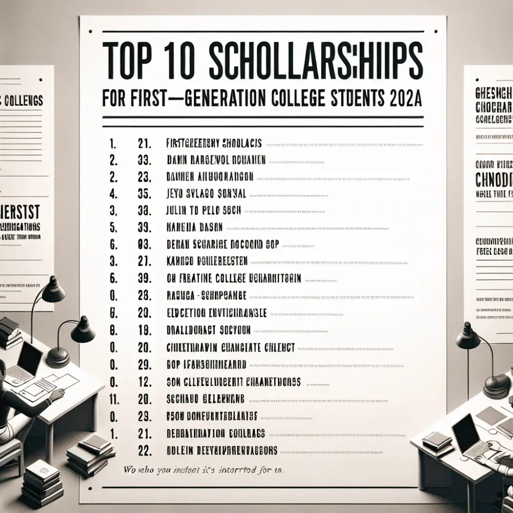 Top 10 Scholarships for First-Generation College Students in the USA, 2025