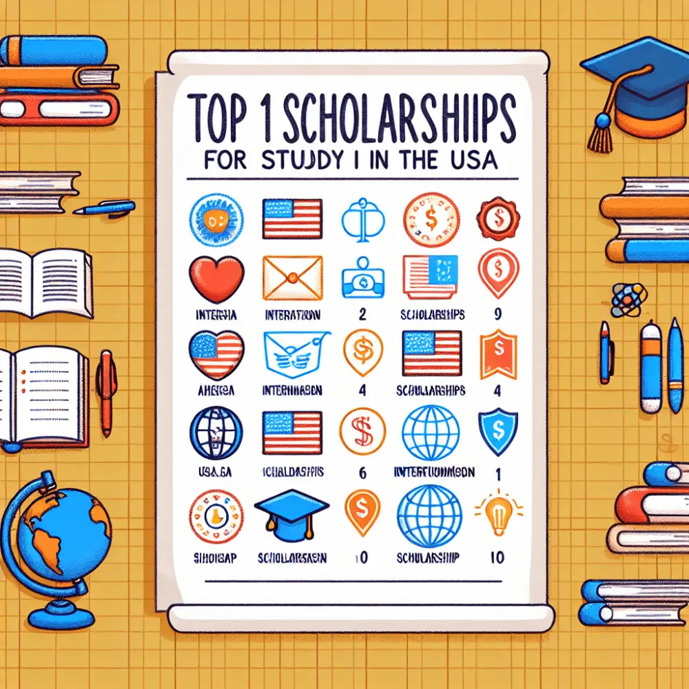 Top 10 Scholarships for International Students to Study in the USA