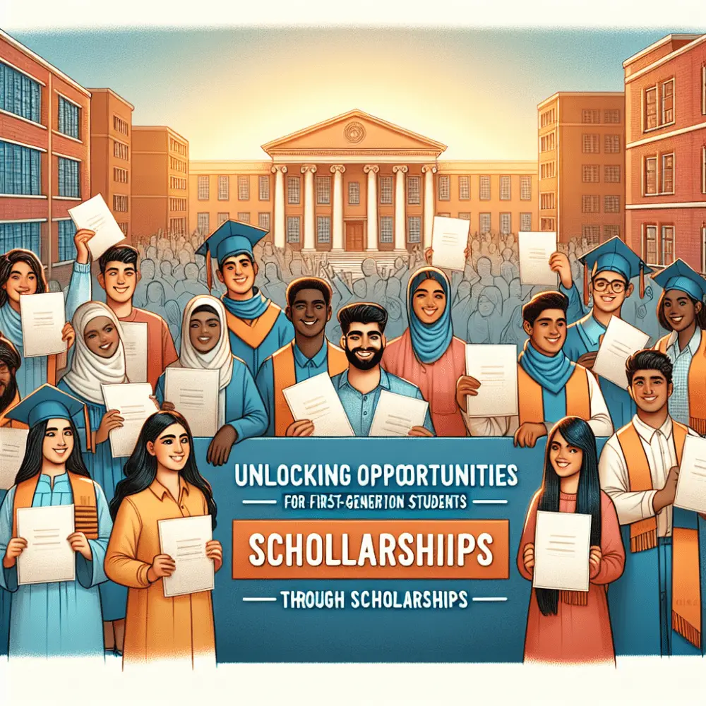 Unlocking Opportunities for First-Generation Students Through Scholarships