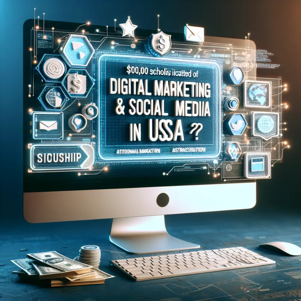 $10,000 Digital Marketing and Social Media Scholarship in USA, 2025