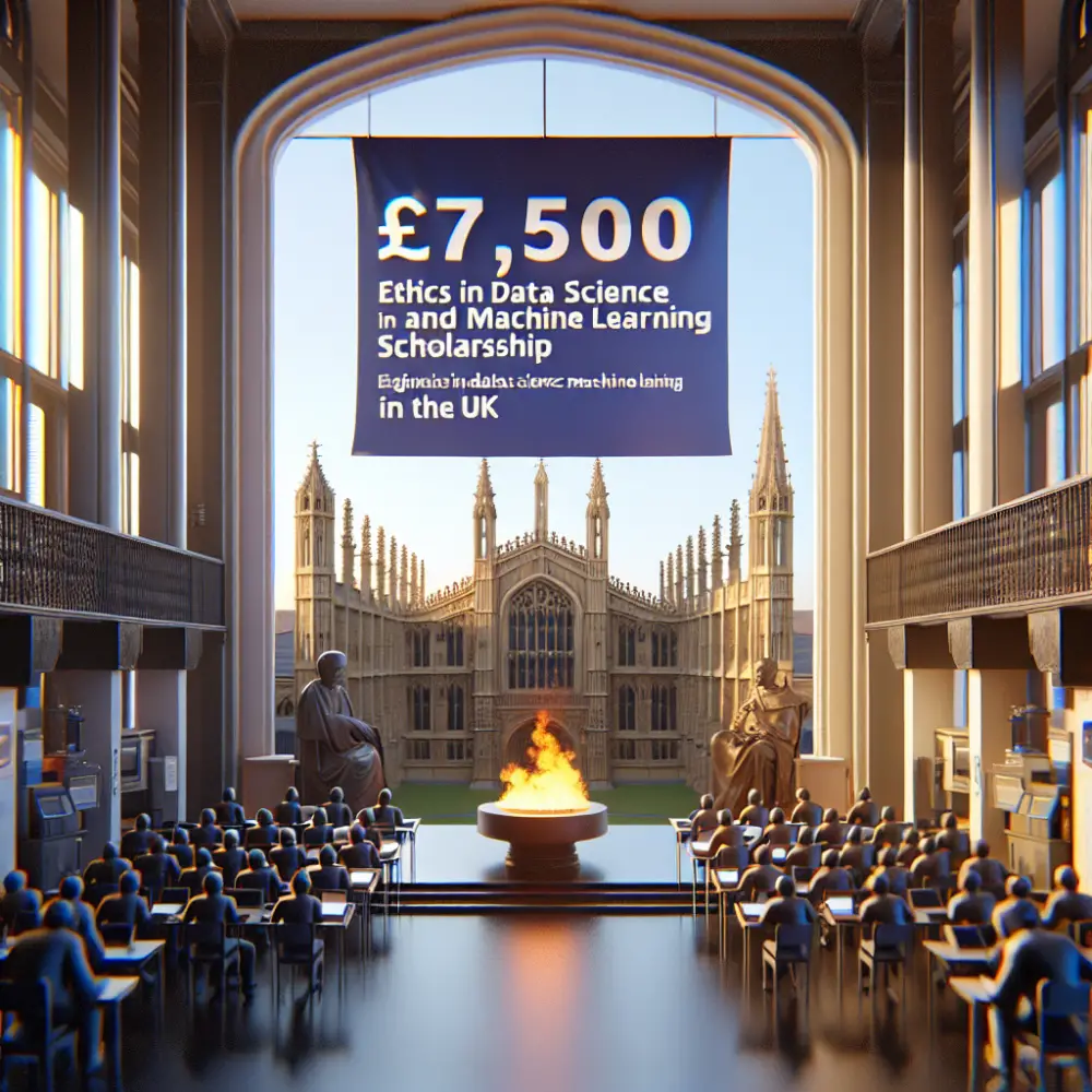 £7,500 Ethics in Data Science and Machine Learning Scholarship in UK, 2025