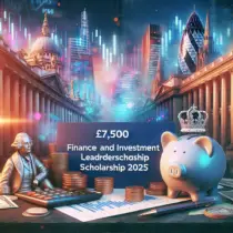 £7,500 Finance and Investment Leadership Scholarship in UK, 2025