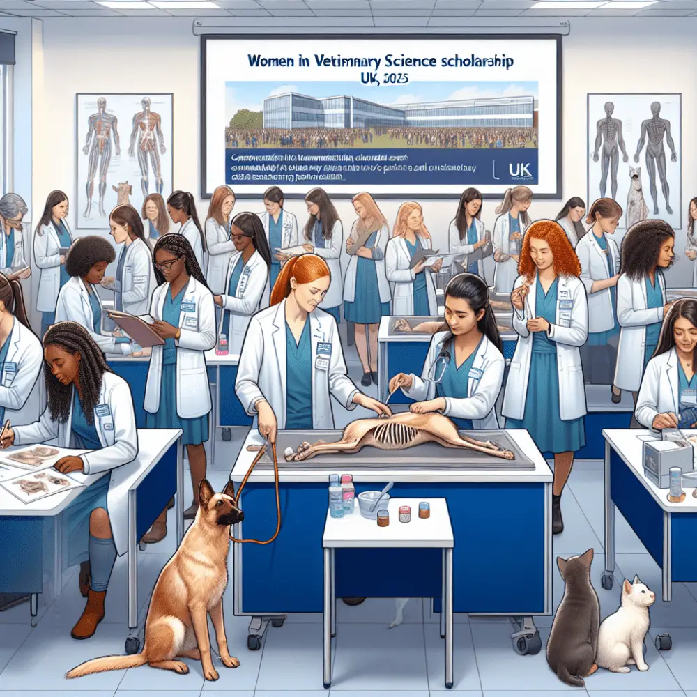 £7,500 Women in Veterinary Science Scholarship in UK, 2025