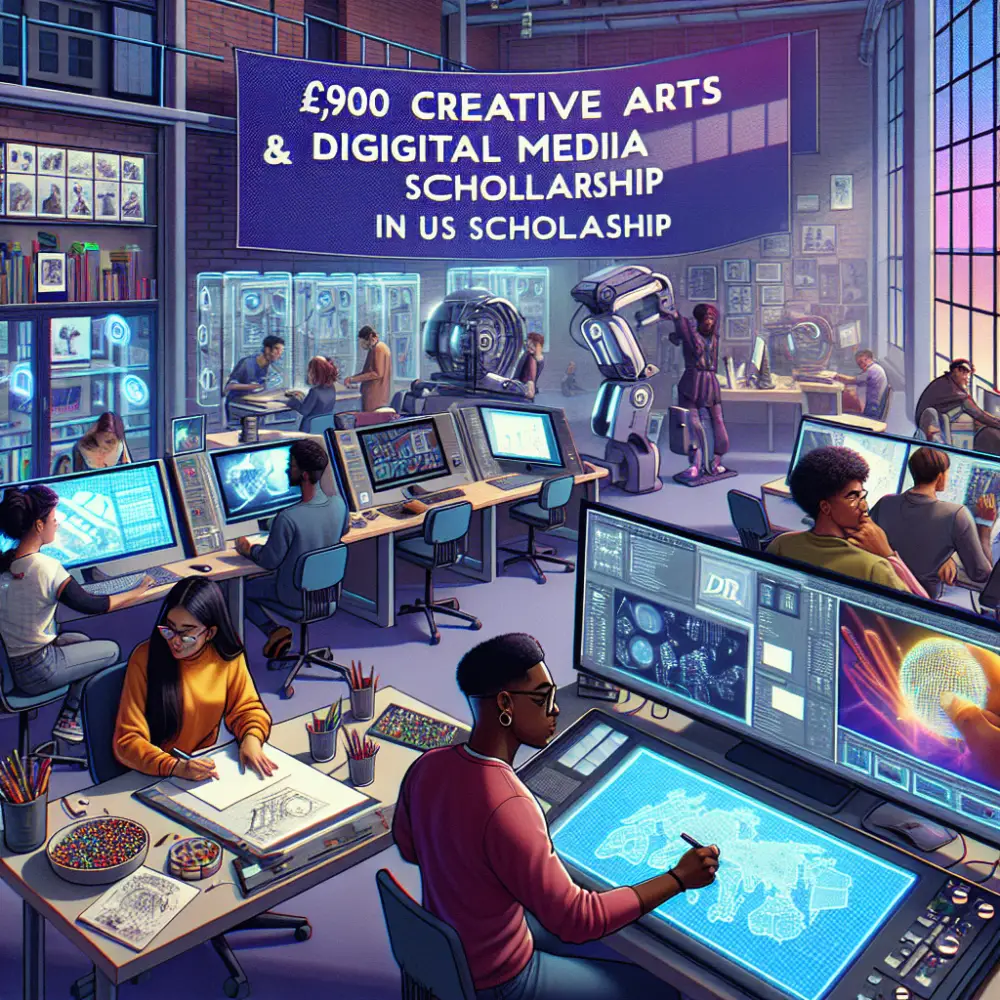 £9,000 Creative Arts and Digital Media Scholarship in UK, 2025