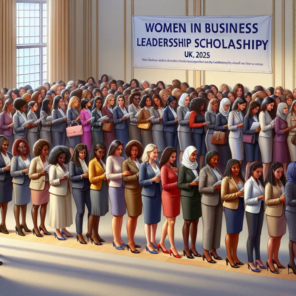 £9,000 Women in Business Leadership Scholarship in UK, 2025