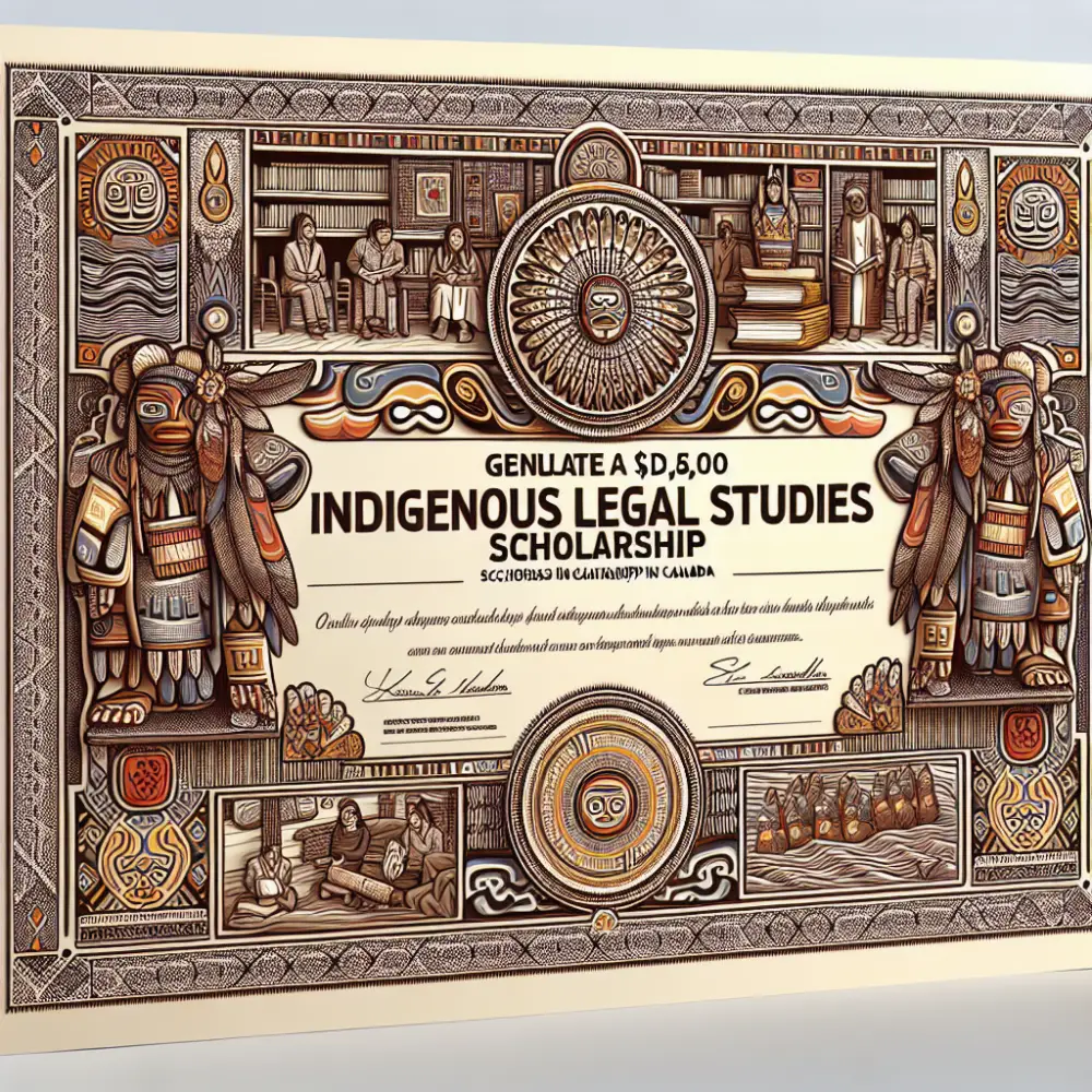 CAD 8,500 Indigenous Legal Studies Scholarship in Canada, 2025